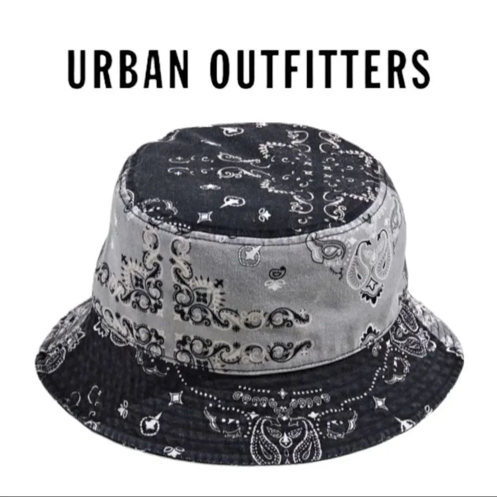 NEW Urban Outfitters UO Washed Paisley Patchwork Bucket Cap Hat